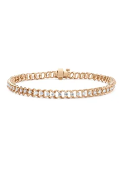 Roségouden armband, 1.81 ct diamant, Hearts & Arrows