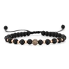 Roségouden armband, 25.00 ct onyx, Ensemble