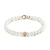 Roségouden parelarmband Rivièra