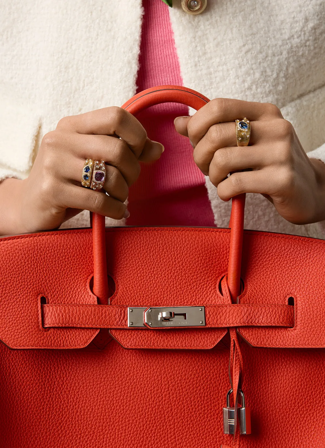 Roségouden ring, 1.56 ct paarse amethist, Gallery