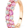 Roségouden ring, 1.65 ct roze saffier, Eden