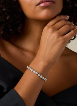 Tennisarmband, 14.34 ct