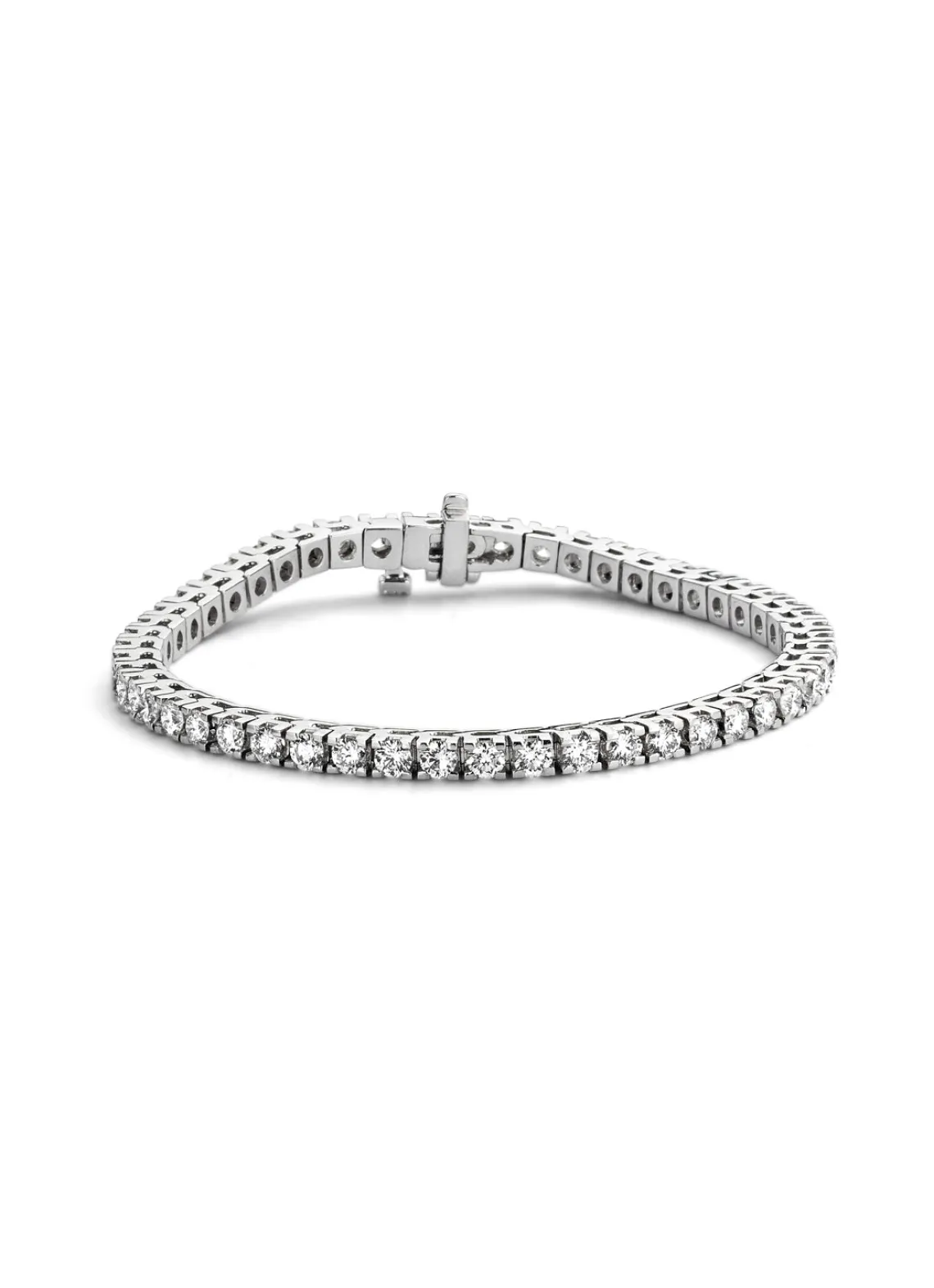Tennisarmband, 7.00 ct diamant