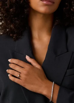 Tennisarmband, 5.00 ct diamant