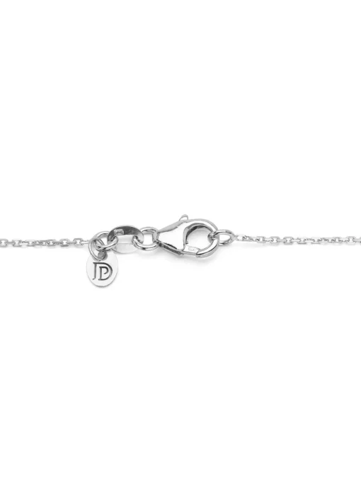Witgouden anker collier Timeless Treasures (42cm)
