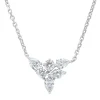 Witgouden collier, 0.77 ct diamant, Gallery