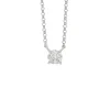 Witgouden hanger met collier, 0.09 ct diamant, Enchanted