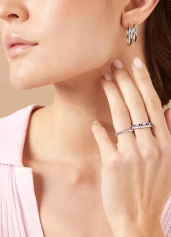 Witgouden oorringen Timeless Treasures L