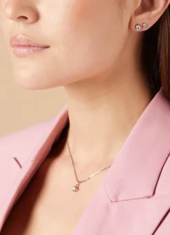 Witgouden oorsieraden, 0.28 ct diamant, Hearts & Arrows