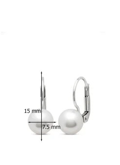 Witgouden parel oorsieraden Rivièra