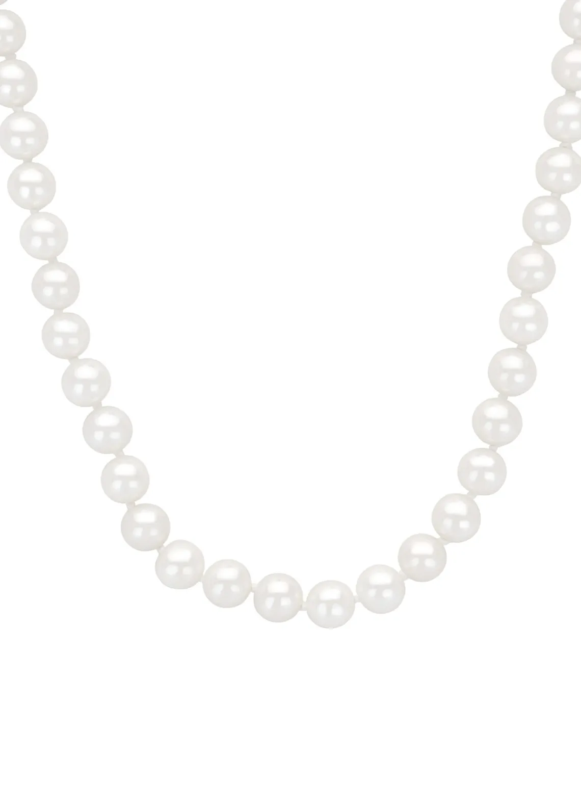 Witgouden parelketting Rivièra