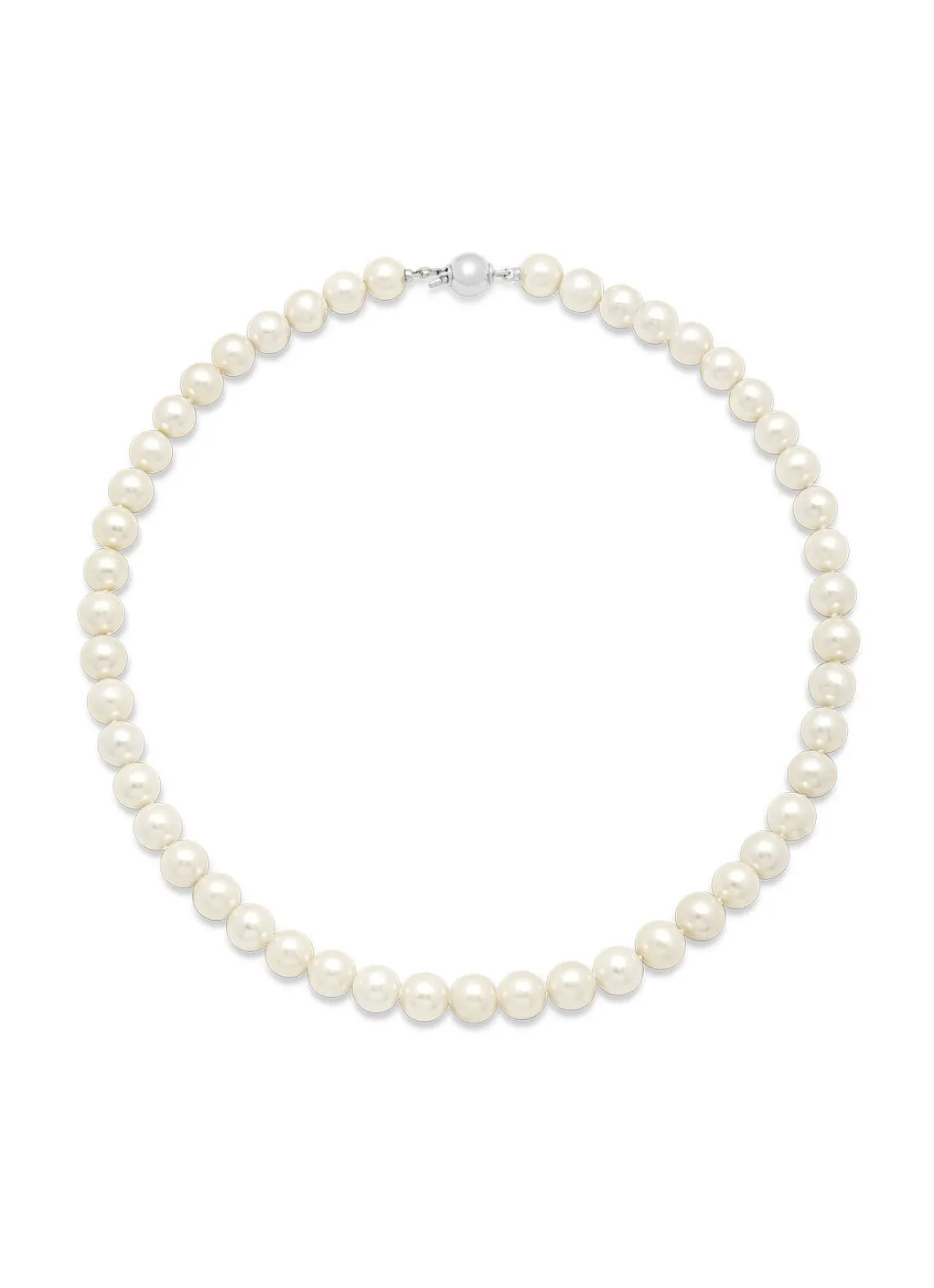 Witgouden parelketting Rivièra