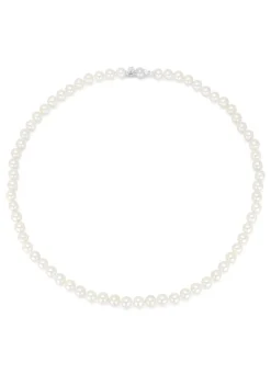 Witgouden parelketting Rivièra