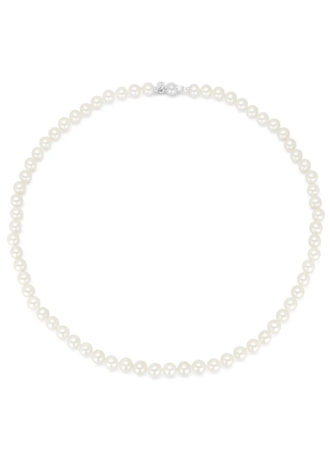 Witgouden parelketting Rivièra