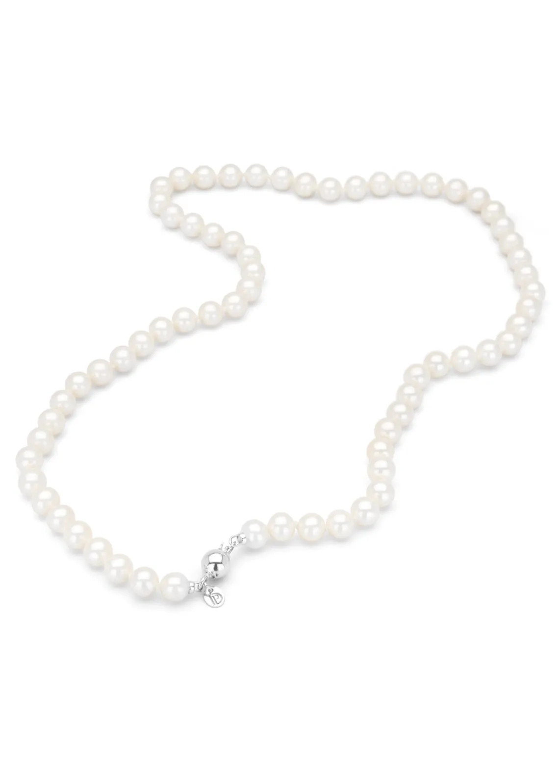 Witgouden parelketting Rivièra