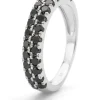 Witgouden ring, 1.16 ct diamant, Ensemble