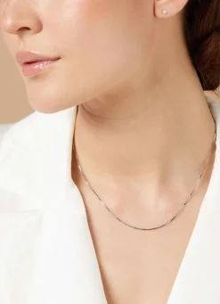 Witgouden venetiaans collier Timeless Treasures (42cm)